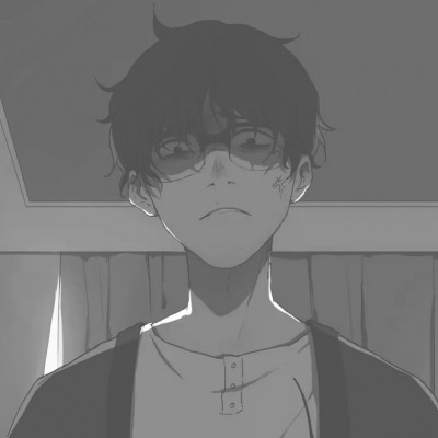 微信冷酷帅气二次元男生头像