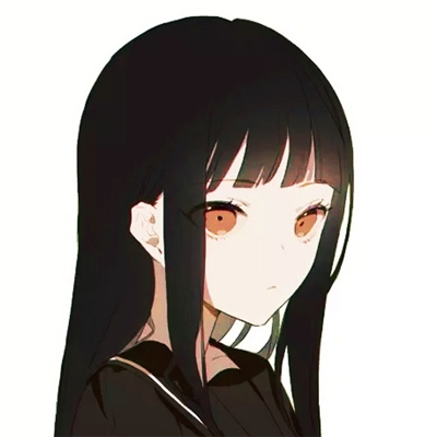 微信唯美佛系长发二次元女生头像