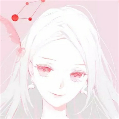 微信唯美佛系长发二次元女生头像