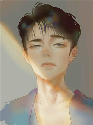 帅气文艺二次元男生微信头像