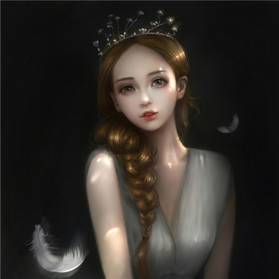 微信个性好看文艺简洁二次元女生头像