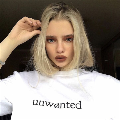 甜美卡哇伊的欧美女生系列微信头像合集下载