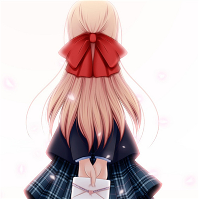 微信个性好看文艺简洁二次元女生头像