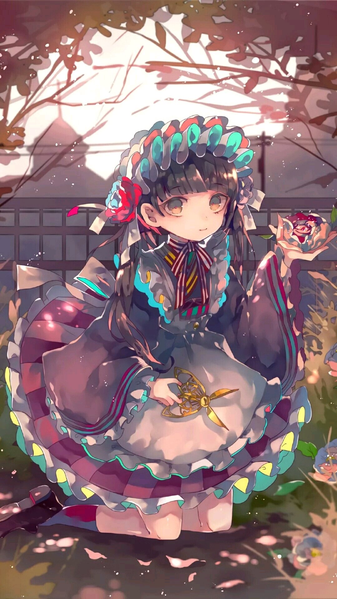 淡雅清新的好看的微信女生二次元图片下载