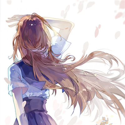 微信个性好看文艺简洁二次元女生头像