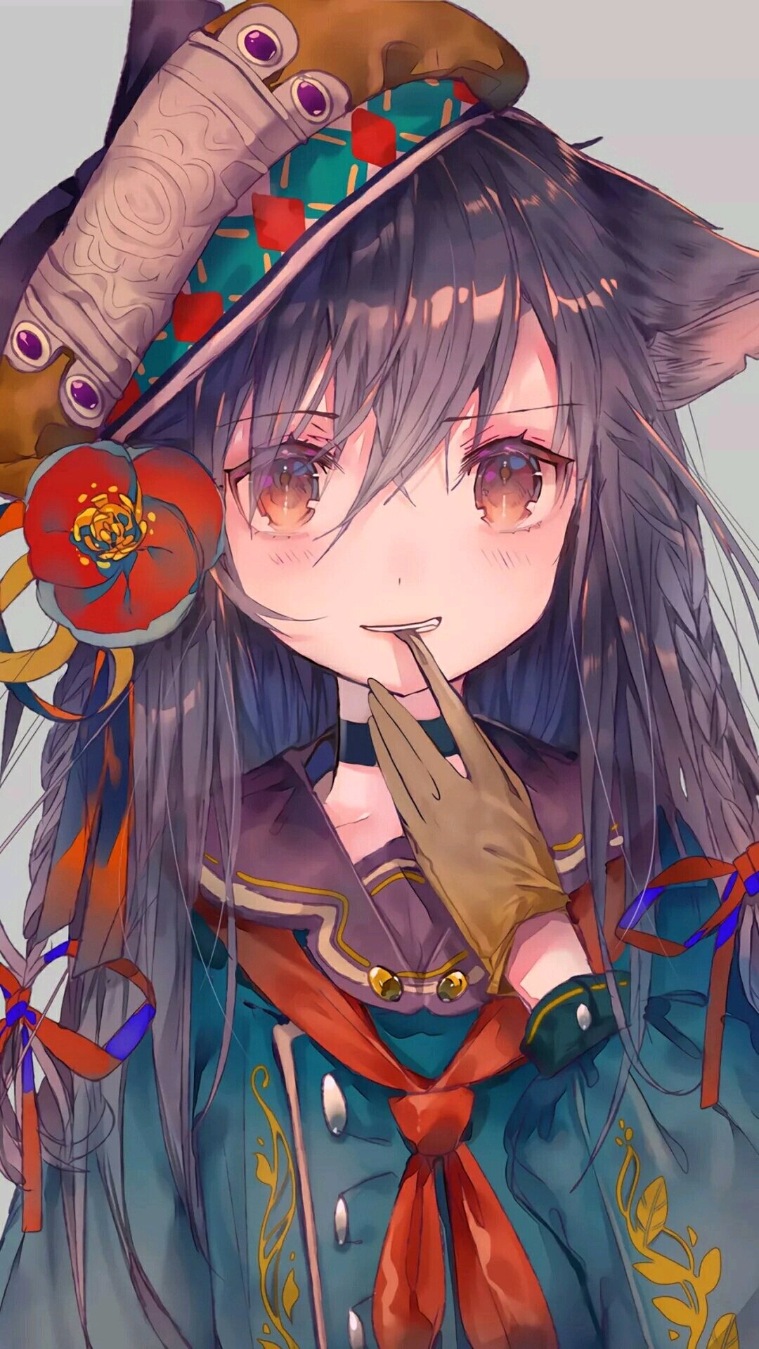 淡雅清新的好看的微信女生二次元图片下载