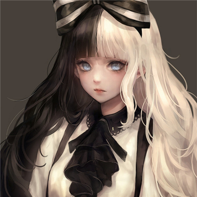 微信个性好看文艺简洁二次元女生头像