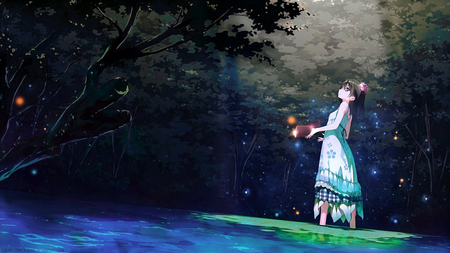 淡雅清新的好看的微信女生二次元图片下载