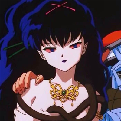 旧漫冷漠女生微信二次元头像