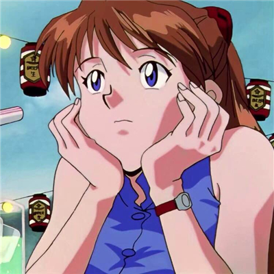 旧漫冷漠女生微信二次元头像