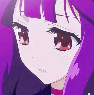 微信冷酷丧二次元女生头像