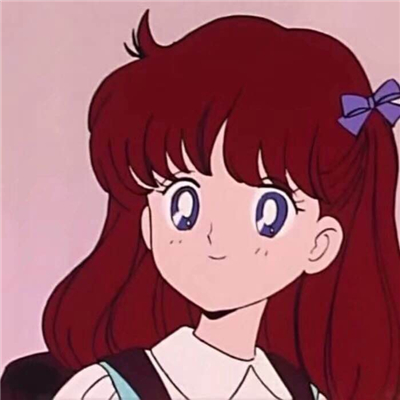 旧漫冷漠女生微信二次元头像