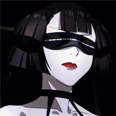 旧漫冷漠女生微信二次元头像