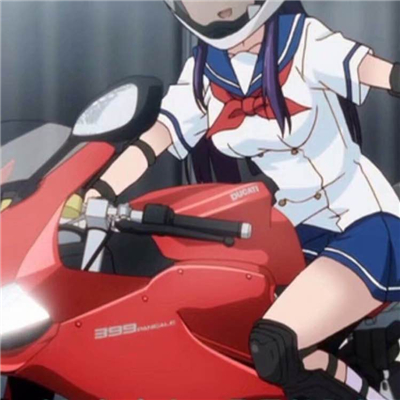 旧漫冷漠女生微信二次元头像