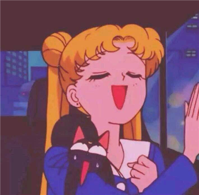 旧漫冷漠女生微信二次元头像