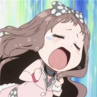 旧漫冷漠女生微信二次元头像