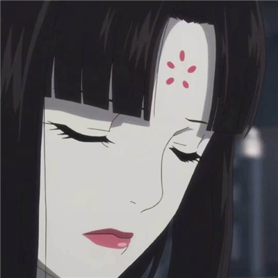 微信冷酷丧二次元女生头像