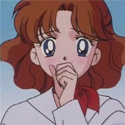 旧漫冷漠女生微信二次元头像