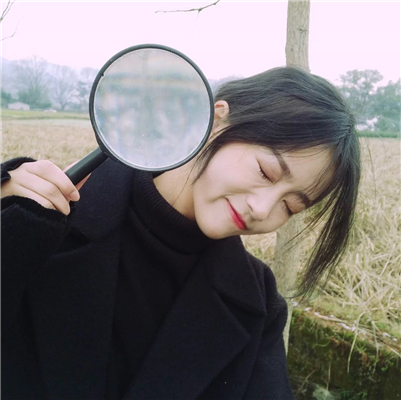微信简约小清新气质女生头像