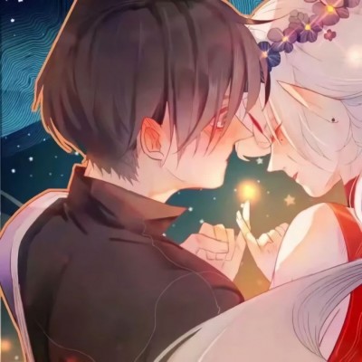 微信浪漫好看甜蜜二次元情侣头像