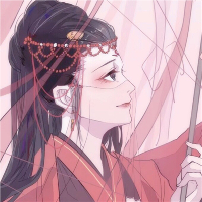 微信清新唯美好看二次元情侣头像