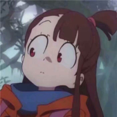 旧漫冷漠女生微信二次元头像