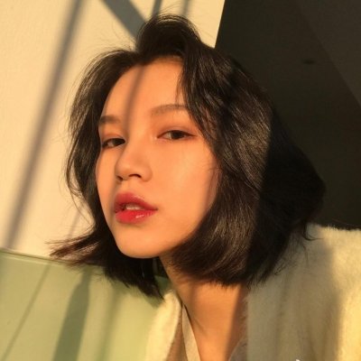 微信佛系漂亮流行女生头像