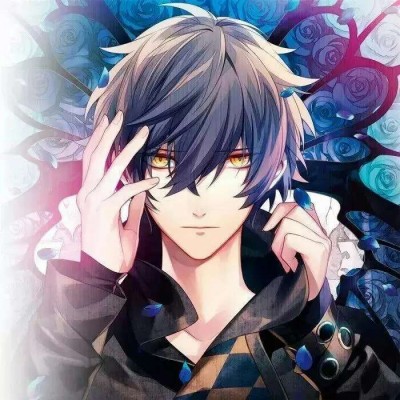 微信冷漠帅气二次元男生头像