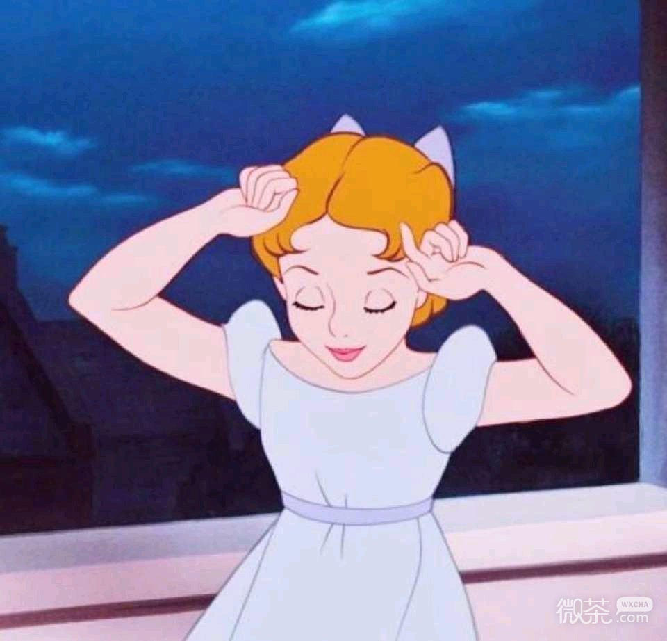 微信高清简洁靓丽二次元女生头像