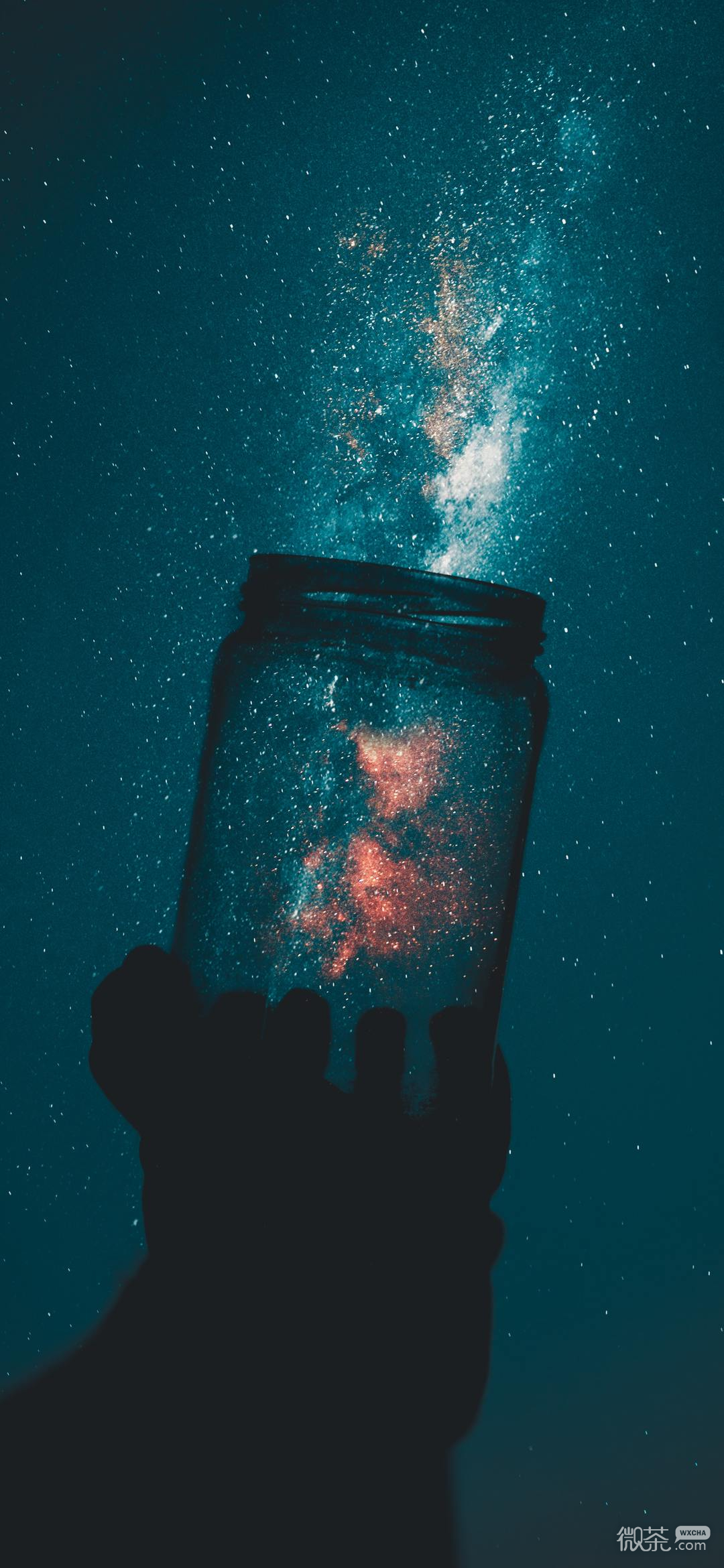 微信唯美简约梦幻聊天背景