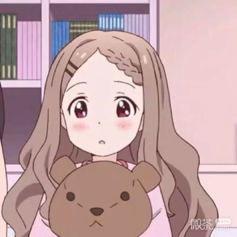 微信高清简洁靓丽二次元女生头像