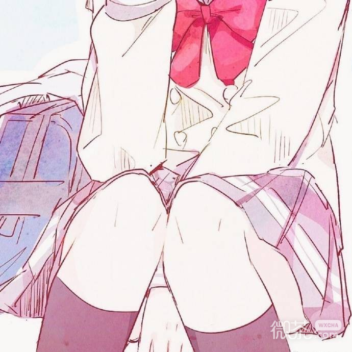 微信高清简洁靓丽二次元女生头像