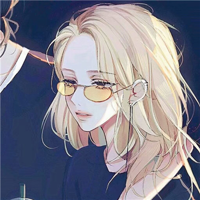 微信粉嫩好看二次元情侣头像