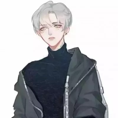 微信冷漠寂寞二次元男生头像