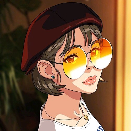 微信好看唯美佛系女生二次元头像