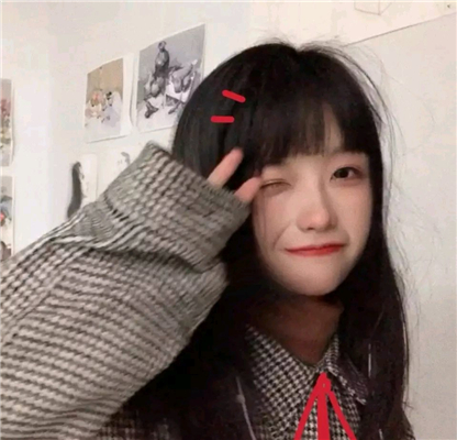 微信好看清新粉嫩女生头像