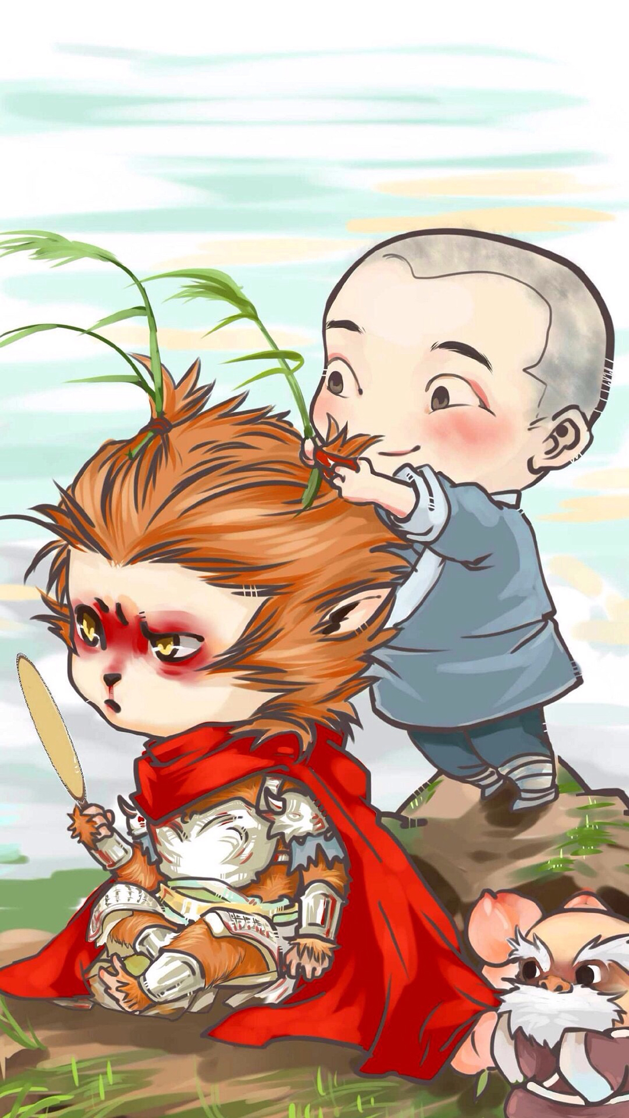 微信唯美高清好看二次元聊天背景