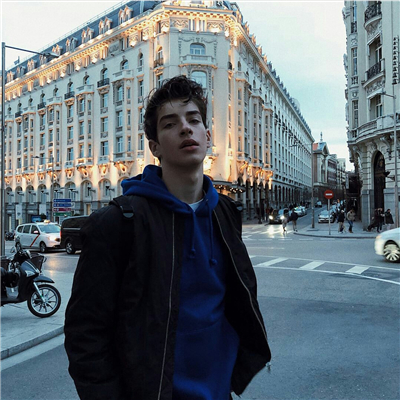 微信性感帅气冷漠欧美男生头像