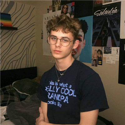 微信性感帅气冷漠欧美男生头像