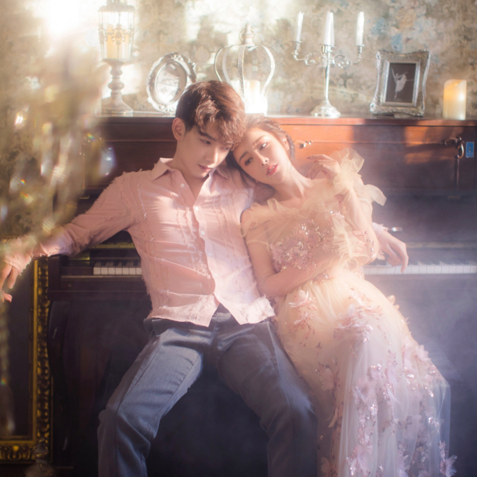 微信甜蜜个性简洁情侣头像