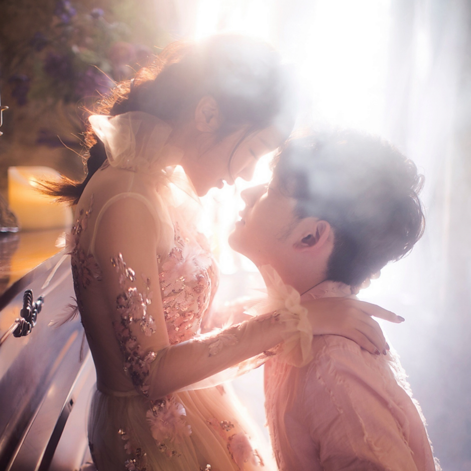 微信甜蜜个性简洁情侣头像