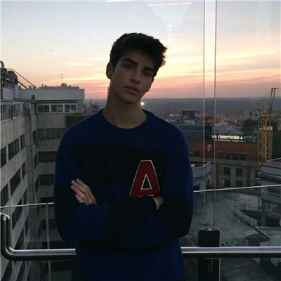 微信性感帅气冷漠欧美男生头像