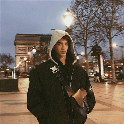 微信性感帅气冷漠欧美男生头像