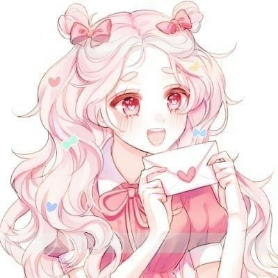 唯美小清新风格的微信动漫二次元女生头像合集下载