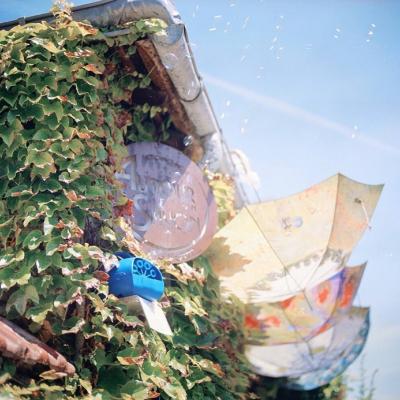 微信粉嫩清新好看风景头像