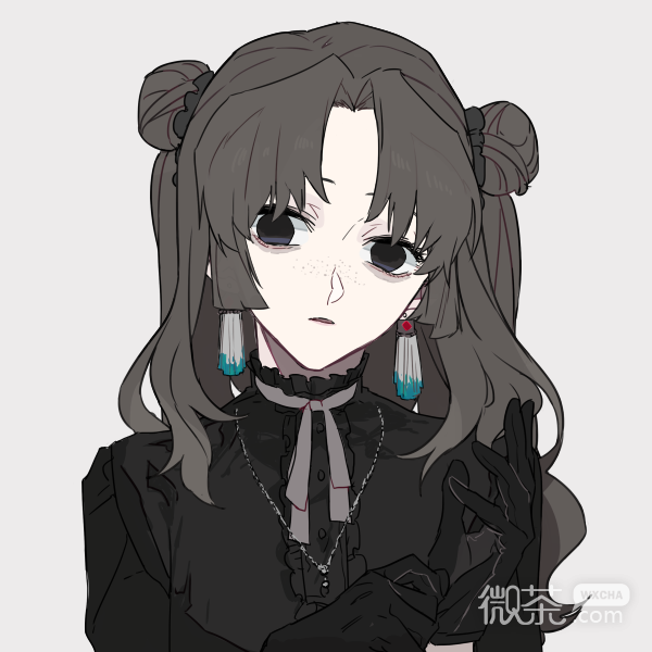微信清新好看唯美二次元女生头像