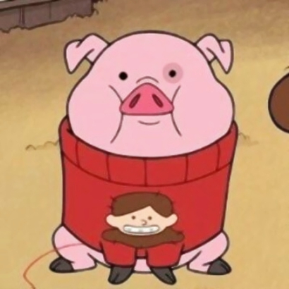 可爱萌萌哒的卡通猪系列微信头像下载