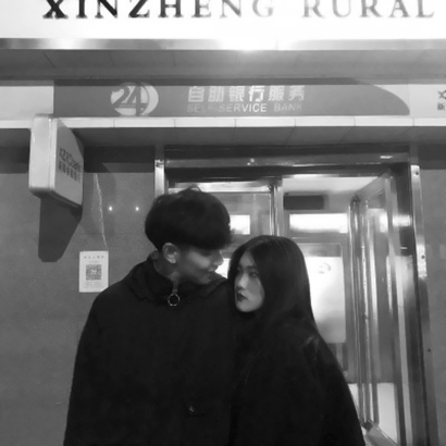唯美个性微信黑白非主流情侣头像合集下载