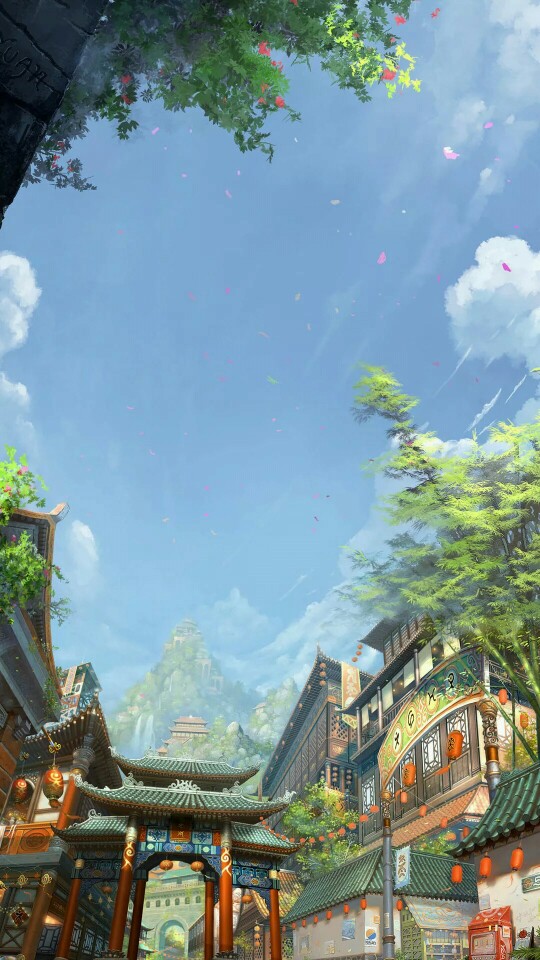 好看唯美意境梦幻二次元微信图片