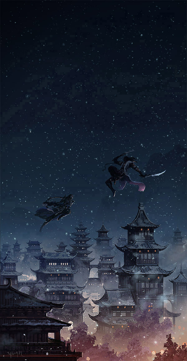 好看唯美意境梦幻二次元微信图片